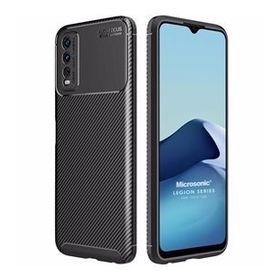 Microsonic Vivo Y20 Legion Series Siyah Cep Telefonu Kılıfı
