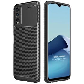 Microsonic Vivo Y20 Legion Series Siyah Cep Telefonu Kılıfı