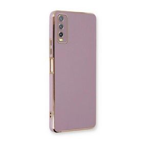 Microsonic Vivo Y20 Olive Plated Lila Kılıf