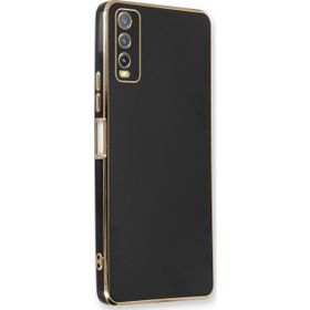 Microsonic Vivo Y20 Olive Plated Siyah Kılıf