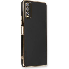 Microsonic Vivo Y20 Olive Plated Siyah Kılıf