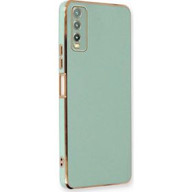 Microsonic Vivo Y20 Olive Plated Yeşil Kılıf