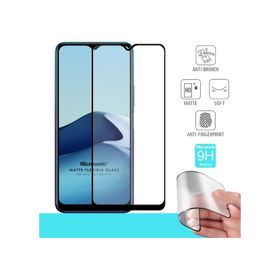 Microsonic Vivo Y20 Seramik Matte Flexible Siyah Ekran Koruyucu