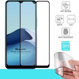 Microsonic Vivo Y20 Seramik Matte Flexible Siyah Ekran Koruyucu