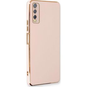 Microsonic Vivo Y20S Olive Plated Pembe Kılıf