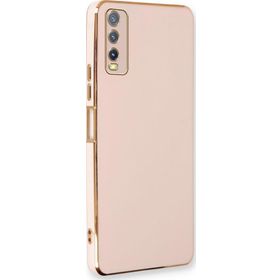 Microsonic Vivo Y20S Olive Plated Pembe Kılıf
