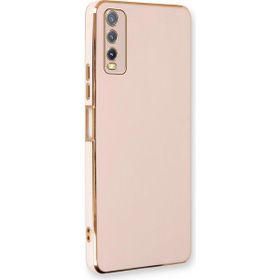 Microsonic Vivo Y20S Olive Plated Pembe Kılıf