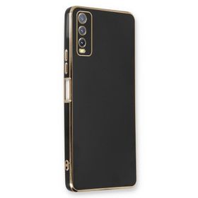 Microsonic Vivo Y20S Olive Plated Siyah Kılıf