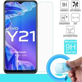 Microsonic Vivo Y21 Nano Glass Cam Ekran Koruyucu