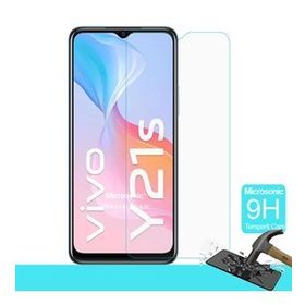 Microsonic Vivo Y21S Tempered Glass Cam Ekran Koruyucu