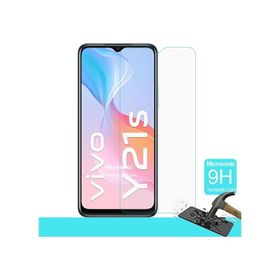 Microsonic Vivo Y21S Tempered Glass Cam Ekran Koruyucu