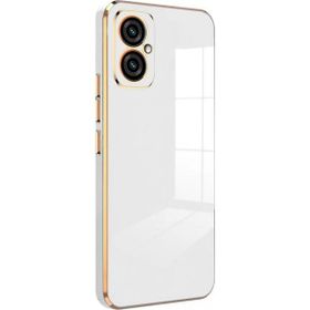 Microsonic Vivo Y27 Olive Plated Beyaz Kılıf