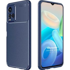 Microsonic Vivo Y32 Legion Series Lacivert Cep Telefonu Kılıfı
