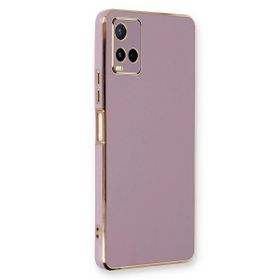 Microsonic Vivo Y32 Olive Plated Lila Kılıf