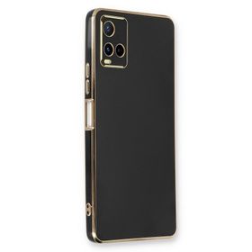 Microsonic Vivo Y32 Olive Plated Siyah Kılıf