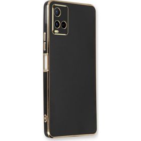 Microsonic Vivo Y32 Olive Plated Siyah Kılıf