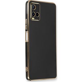 Microsonic Vivo Y32 Olive Plated Siyah Kılıf