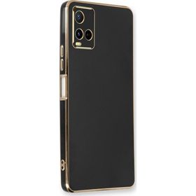 Microsonic Vivo Y32 Olive Plated Siyah Kılıf