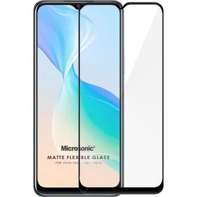 Microsonic Vivo Y32 Seramik Matte Flexible Siyah Cep Telefonu Ekran Koruyucusu