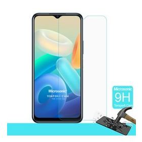 Microsonic Vivo Y32 Tempered Glass Cam Ekran Koruyucu