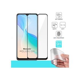 Microsonic Vivo Y33S Seramik Matte Flexible Siyah Ekran Koruyucu