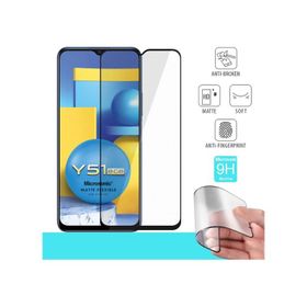 Microsonic Vivo Y51 Seramik Matte Flexible Siyah Ekran Koruyucu