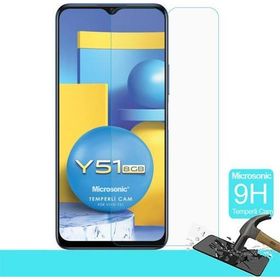 Microsonic Vivo Y51 Tempered Glass Cam Ekran Koruyucu