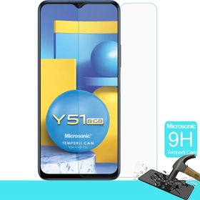 Microsonic Vivo Y51 Tempered Glass Cam Ekran Koruyucu