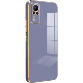 Microsonic Vivo Y51A Olive Plated Lavanta Grisi Kılıf