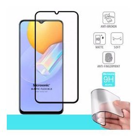 Microsonic Vivo Y53S Seramik Matte Flexible Siyah Ekran Koruyucu