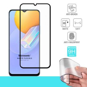 Microsonic Vivo Y53S Seramik Matte Flexible Siyah Ekran Koruyucu