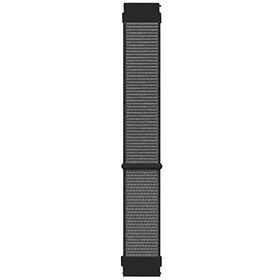Microsonic Xiaomi Amazfit Pace Hasırlı Woven Sport Loop Gri Kordon