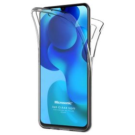 Microsonic Xiaomi Mi 10 Lite Zoom 6 Tarafı Tam Full Koruma 360 Clear Soft Şeffaf Cep Telefonu Kılıfı