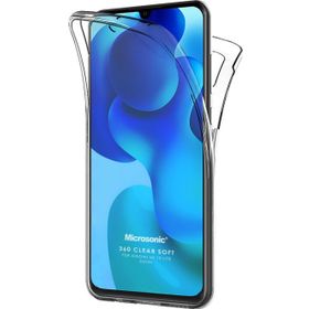 Microsonic Xiaomi Mi 10 Lite Zoom 6 Tarafı Tam Full Koruma 360 Clear Soft Şeffaf Cep Telefonu Kılıfı