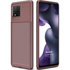 Microsonic Xiaomi Mi 10 Lite Zoom Legion Series Kahverengi Kılıf