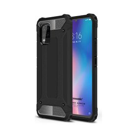 Microsonic Xiaomi Mi 10 Lite Zoom Rugged Armor Siyah Kılıf