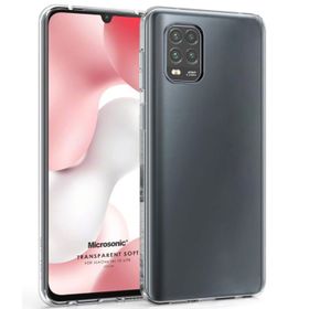 Microsonic Xiaomi Mi 10 Lite Zoom Transparent Soft Beyaz Kılıf
