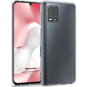 Microsonic Xiaomi Mi 10 Lite Zoom Transparent Soft Beyaz Kılıf