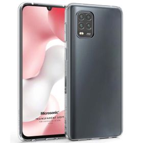 Microsonic Xiaomi Mi 10 Lite Zoom Transparent Soft Beyaz Kılıf