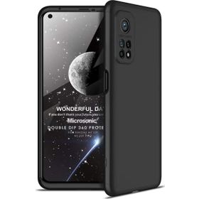 Microsonic Xiaomi Mi 10T Double Dip 360 Protective Siyah Kılıf