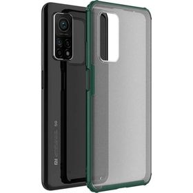 Microsonic Xiaomi Mi 10T Frosted Frame Yeşil Kılıf