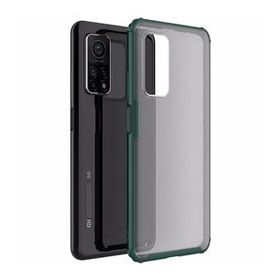 Microsonic Xiaomi Mi 10T Frosted Frame Yeşil Kılıf