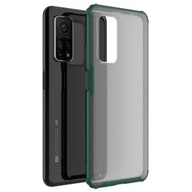 Microsonic Xiaomi Mi 10T Frosted Frame Yeşil Kılıf