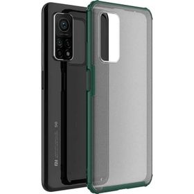 Microsonic Xiaomi Mi 10T Frosted Frame Yeşil Kılıf