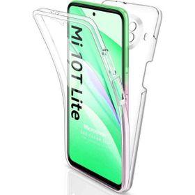 Microsonic Xiaomi Mi 10T Lite 6 Tarafı Tam Full Koruma 360 Clear Soft Şeffaf Cep Telefonu Kılıfı
