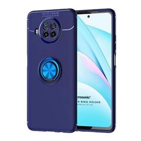 Microsonic Xiaomi Mi 10T Lite Kickstand Ring Holder Lacivert Kılıf