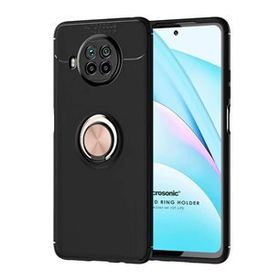 Microsonic Xiaomi Mi 10T Lite Kickstand Ring Holder Siyah Kılıf
