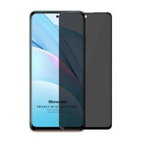 Microsonic Xiaomi Mi 10T Lite Privacy 5D Gizlilik Filtreli Siyah Cam Ekran Koruyucu