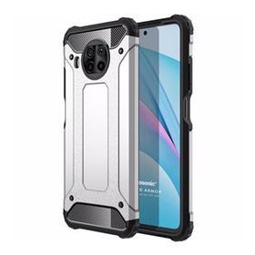 Microsonic Xiaomi Mi 10T Lite Rugged Armor Gümüş Kılıf