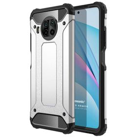 Microsonic Xiaomi Mi 10T Lite Rugged Armor Gümüş Kılıf